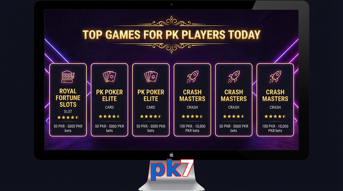 Payment and PKR controls in Pk7