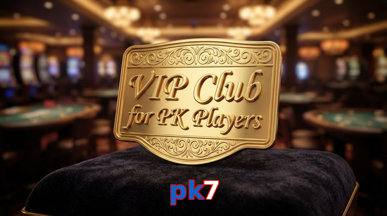 Main screen of Pk7 vip page for PK players